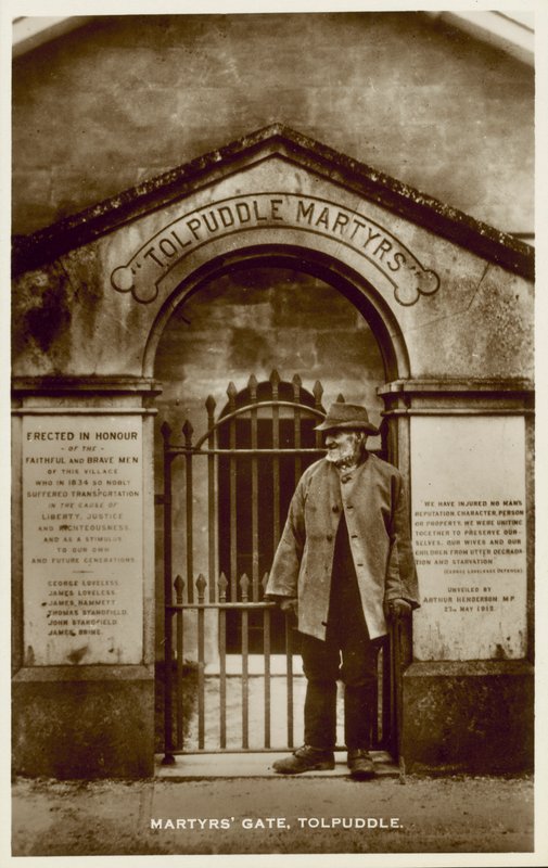 Mártír kapuja, Tolpuddle alkotó: English Photographer