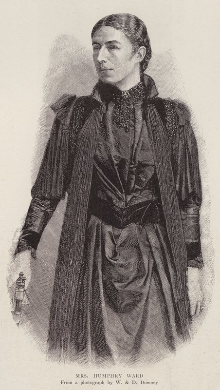 Mary Augusta Ward angol regényíró (litho) alkotó: English Photographer