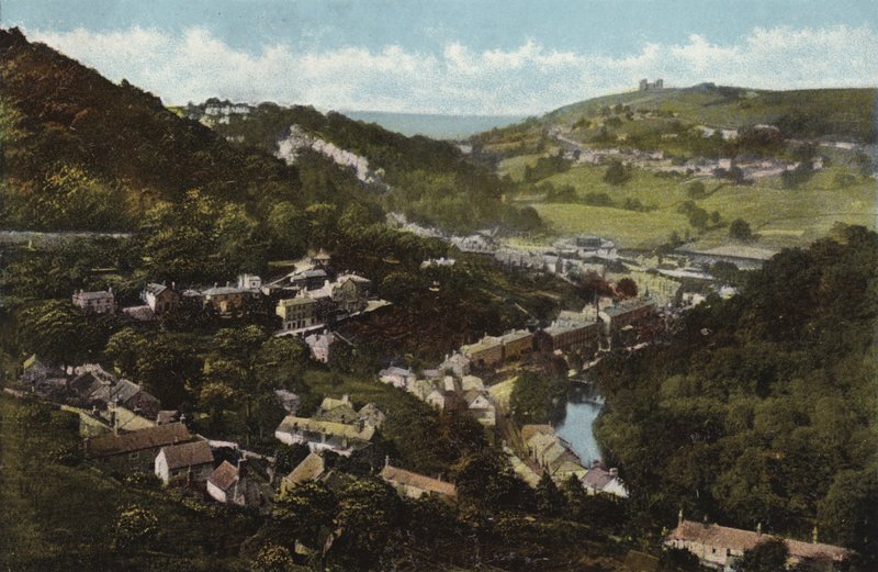 Matlock fürdő, általános nézet alkotó: English Photographer