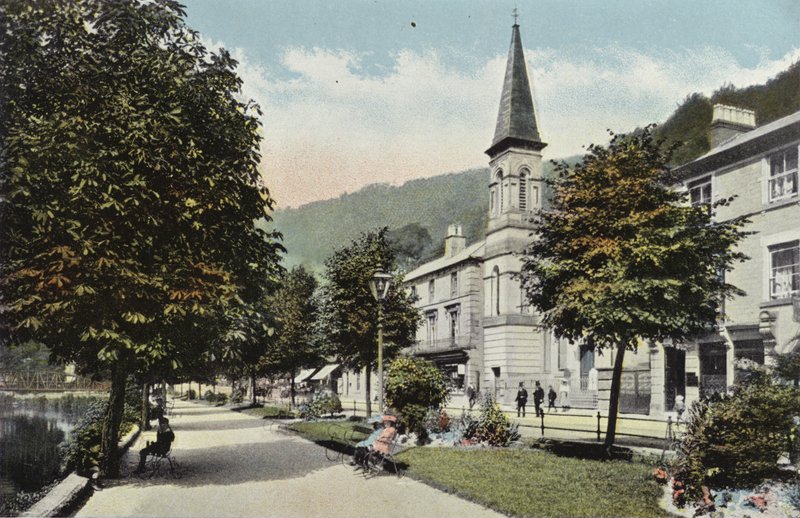 Matlock fürdő, a sétány alkotó: English Photographer