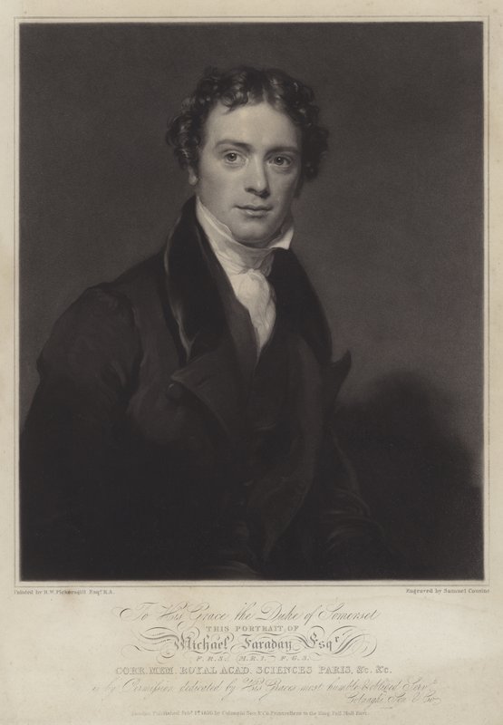 Michael Faraday angol fizikus és kémikus alkotó: English Photographer