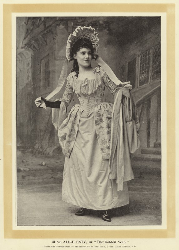 Miss Alice Esty, az Aranyhálóban alkotó: English Photographer