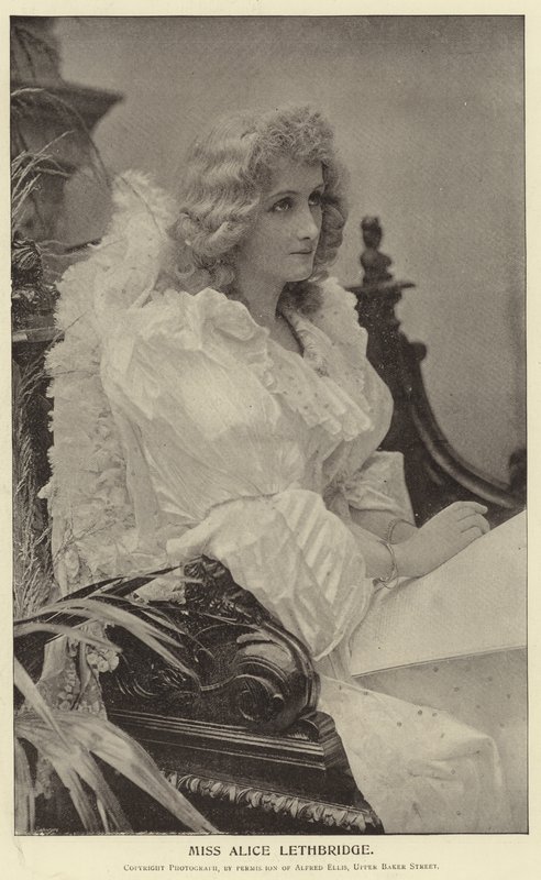 Alice Lethbridge kisasszony alkotó: English Photographer