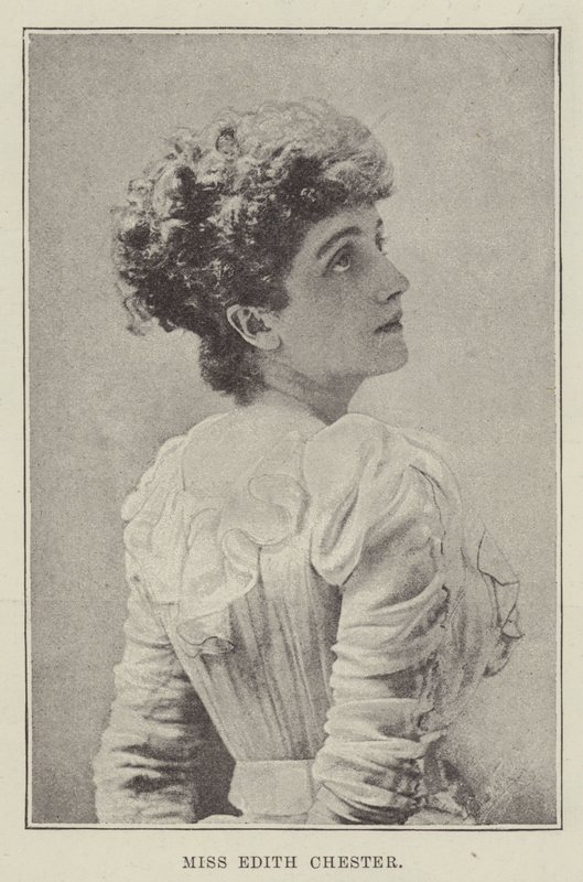 Miss Edith Chester alkotó: English Photographer