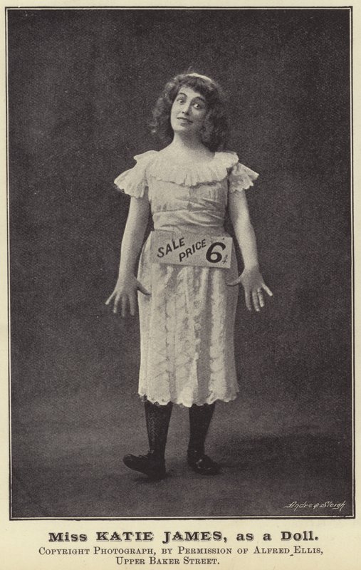 Miss Katie James babaként alkotó: English Photographer