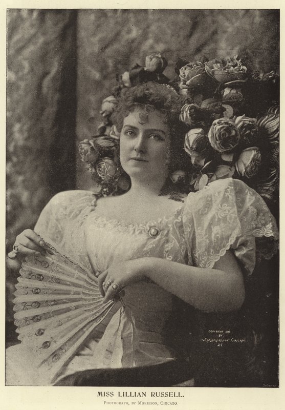 Lillian Russell kisasszony alkotó: English Photographer