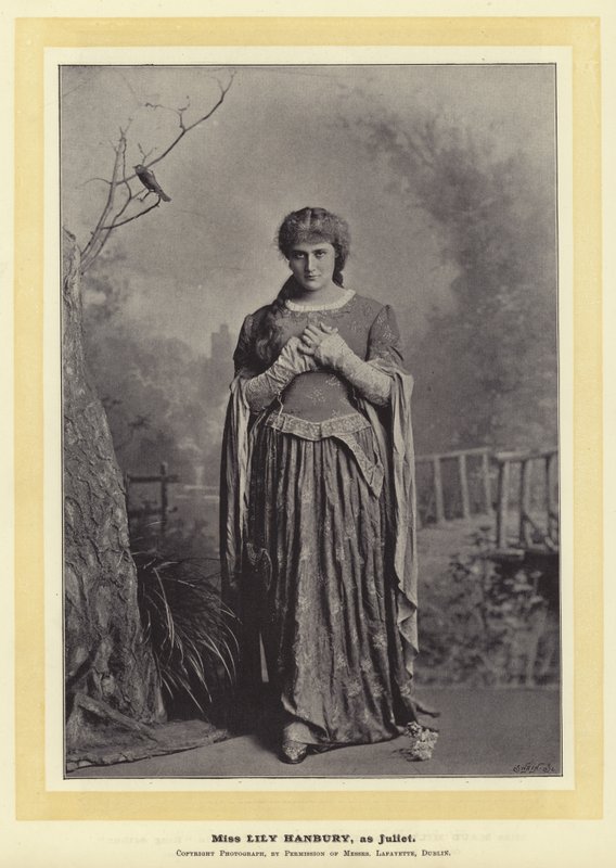 Miss Lily Hanbury, mint Júlia alkotó: English Photographer