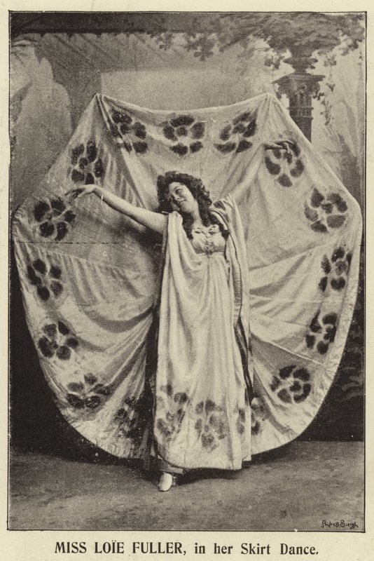 Loie Fuller kisasszony a Szoknyatáncban alkotó: English Photographer