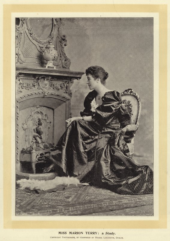 Miss Marion Terry: egy tanulmány alkotó: English Photographer