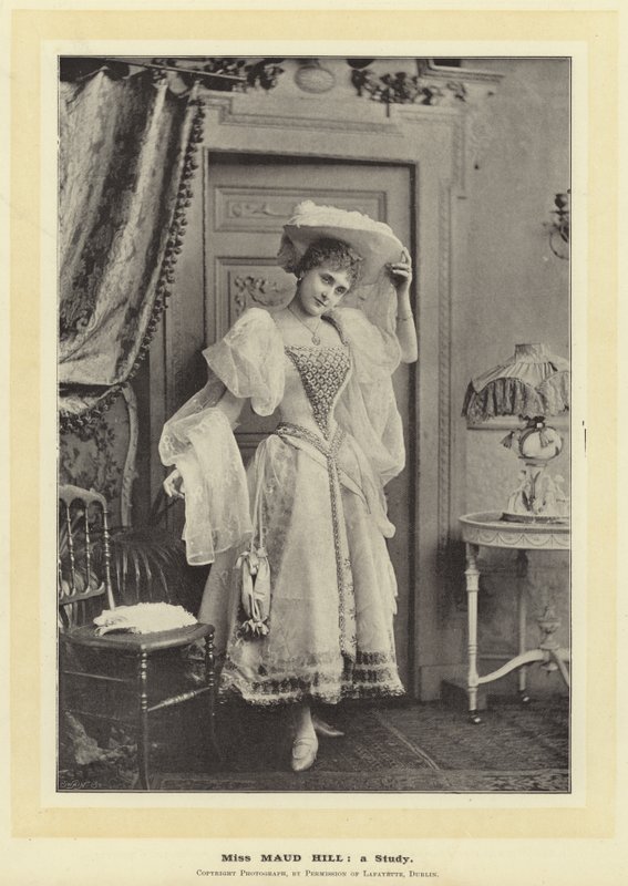 Miss Maud Hill: egy tanulmány alkotó: English Photographer