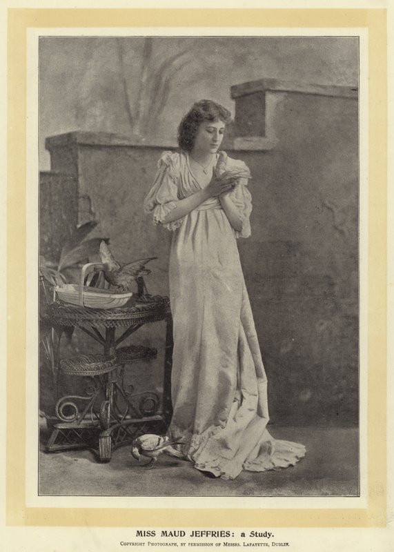 Miss Maud Jeffries: egy tanulmány alkotó: English Photographer