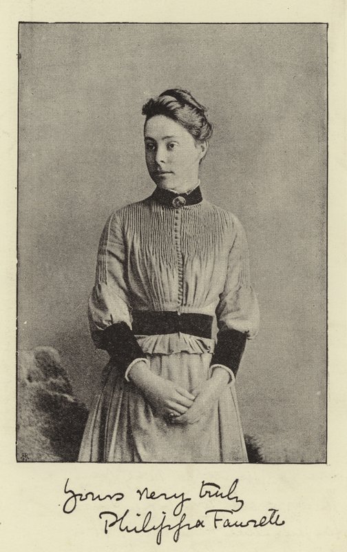 Miss Philippa Fawcett alkotó: English Photographer