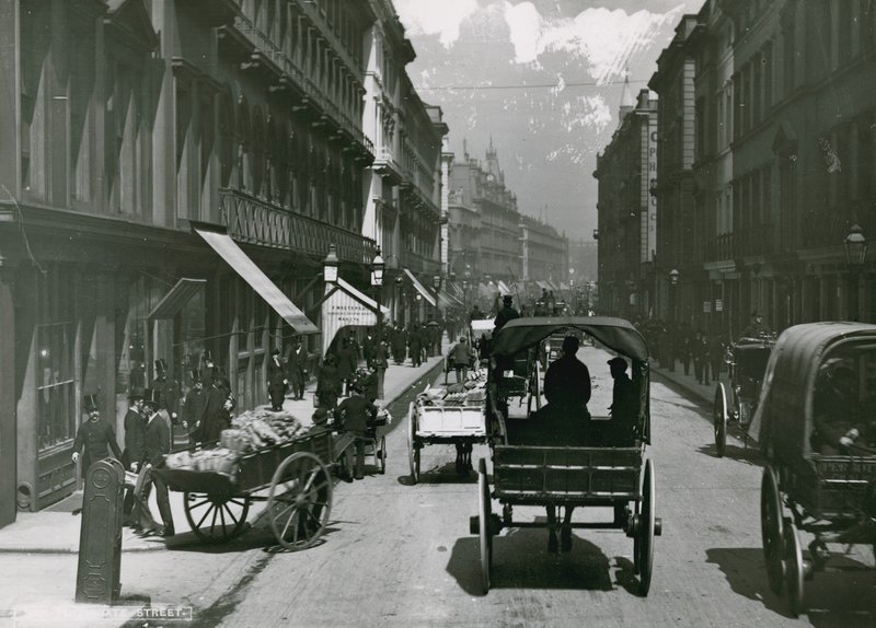 Moorgate Street, London alkotó: English Photographer