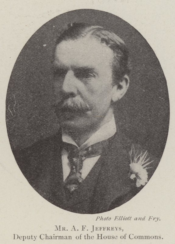 A. F. Jeffreys úr, az alsóház alelnöke alkotó: English Photographer