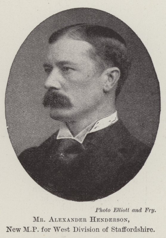 Alexander Henderson, Staffordshire nyugati részlegének új képviselője alkotó: English Photographer