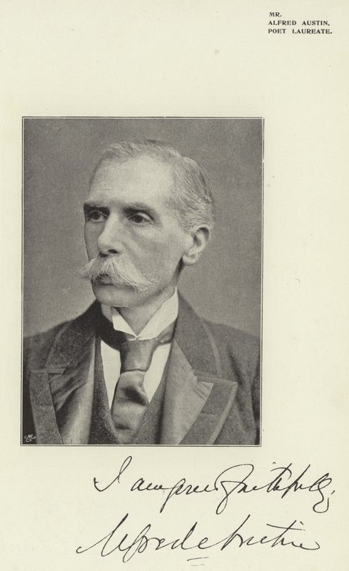 Alfred Austin úr, a költő díjazottja alkotó: English Photographer