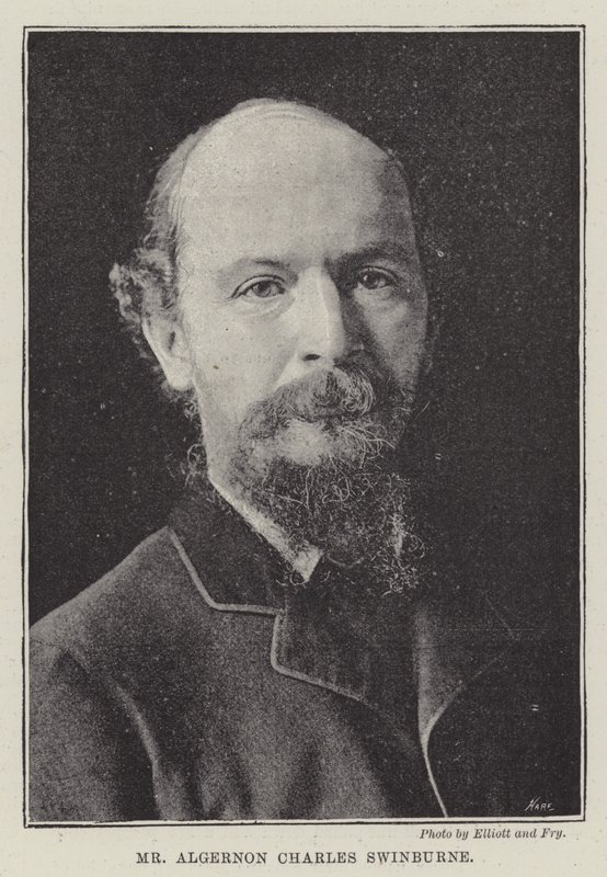 Algernon Charles Swinburne úr alkotó: English Photographer