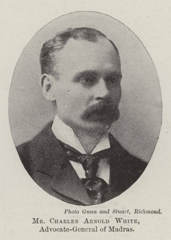 Charles Arnold White úr, Madras főtanácsnoka alkotó: English Photographer