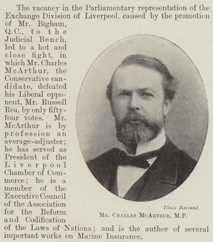 Charles McArthur képviselő úr alkotó: English Photographer