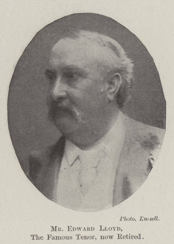 Edward Lloyd úr, a híres tenor, most nyugdíjas alkotó: English Photographer