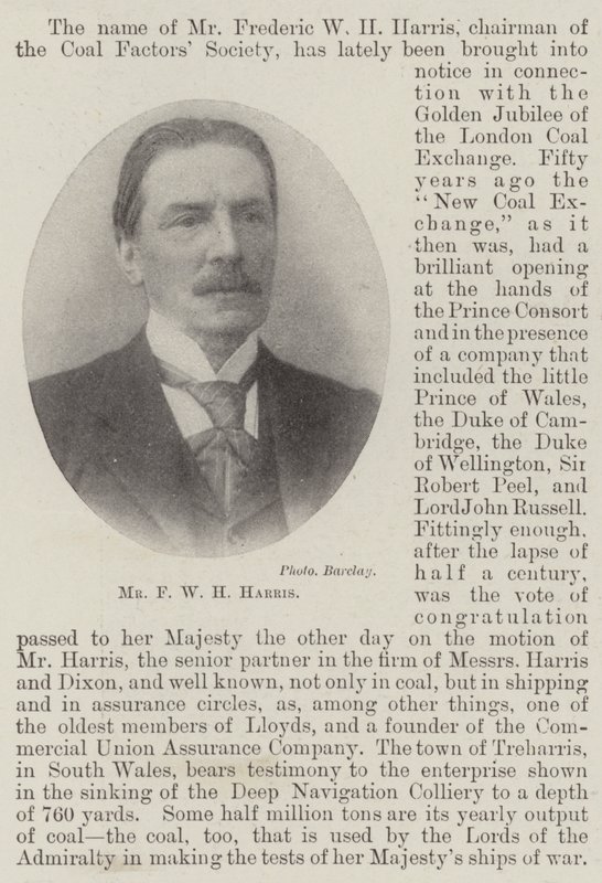 Mr F W H Harris alkotó: English Photographer
