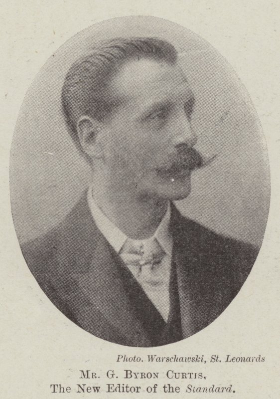 Mr. G Byron Curtis, a Standard új szerkesztője alkotó: English Photographer
