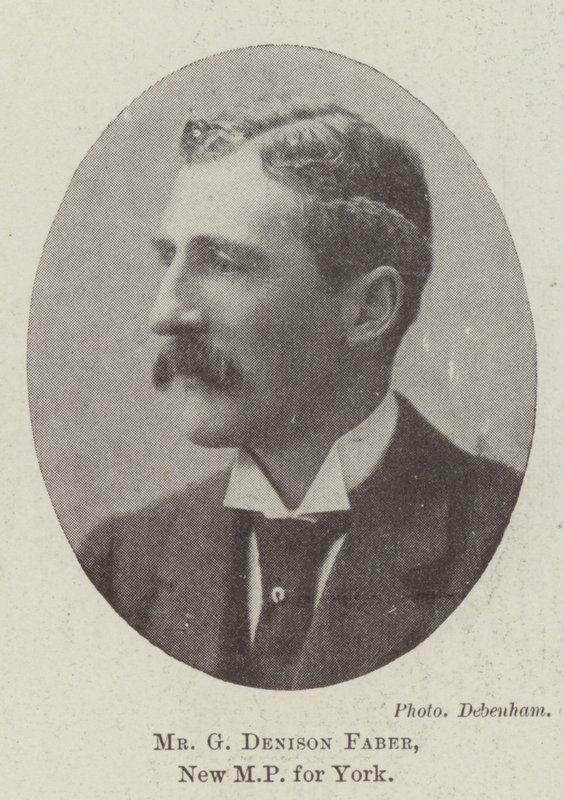G Denison Faber, York új képviselője alkotó: English Photographer
