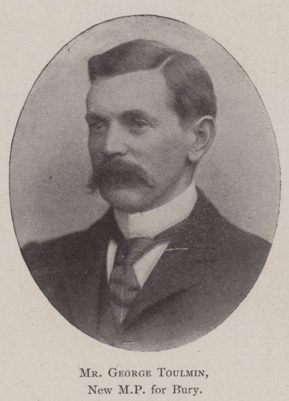 George Toulmin úr, Bury új képviselője alkotó: English Photographer