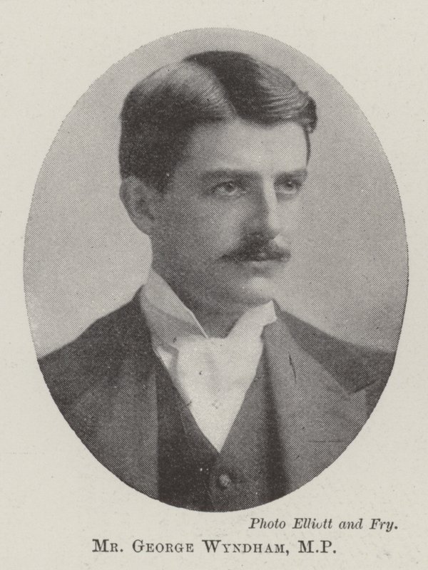 George Wyndham képviselő úr alkotó: English Photographer