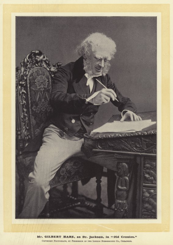 Mr Gilbert Hare, mint Dr. Jackson, az Old Croniesban alkotó: English Photographer