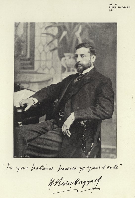 Mr H Rider Haggard, JP alkotó: English Photographer
