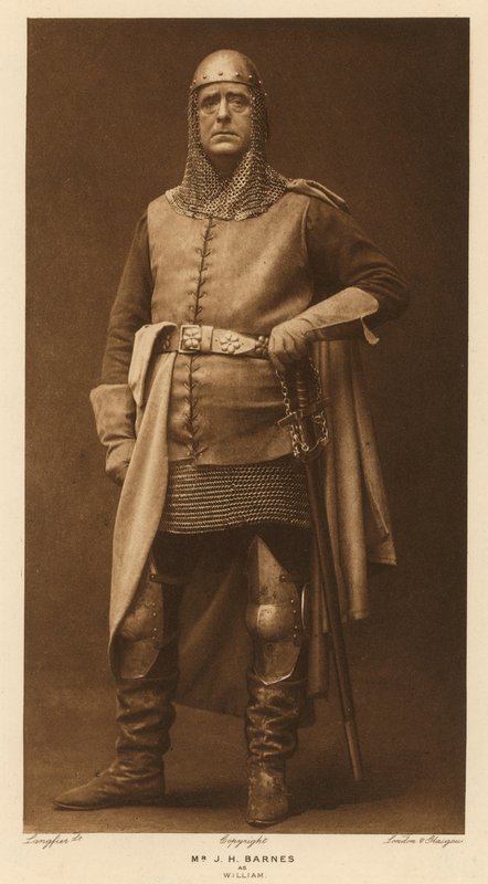 Mr. J H. Barnes mint William alkotó: English Photographer