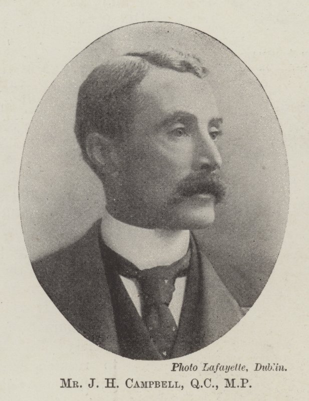 J H Campbell, QC, képviselő alkotó: English Photographer