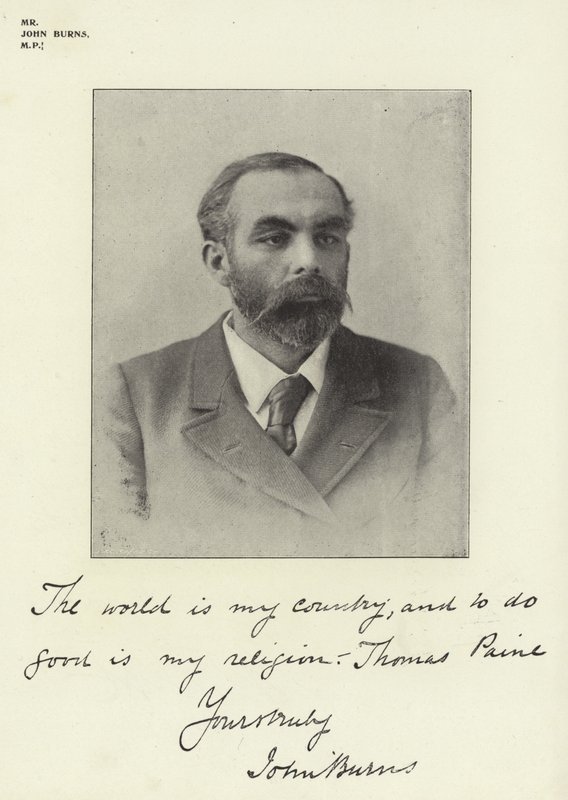 John Burns képviselő úr alkotó: English Photographer