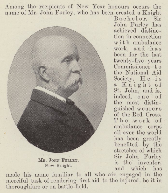 Mr John Furley, új lovag alkotó: English Photographer