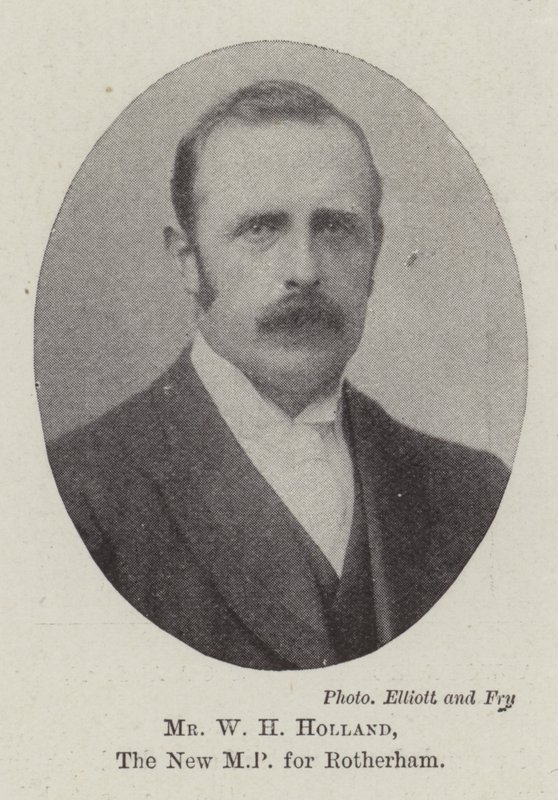 W H Holland úr, Rotherham új képviselője alkotó: English Photographer