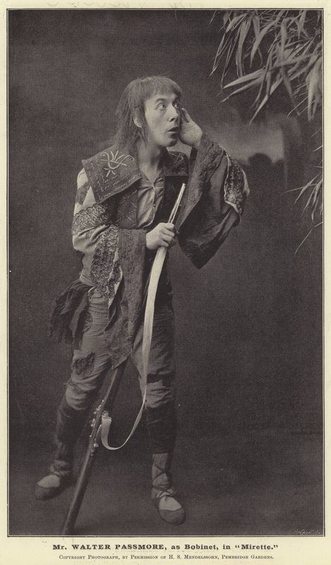 Walter Passmore, mint Bobinet, a Mirette-ben alkotó: English Photographer