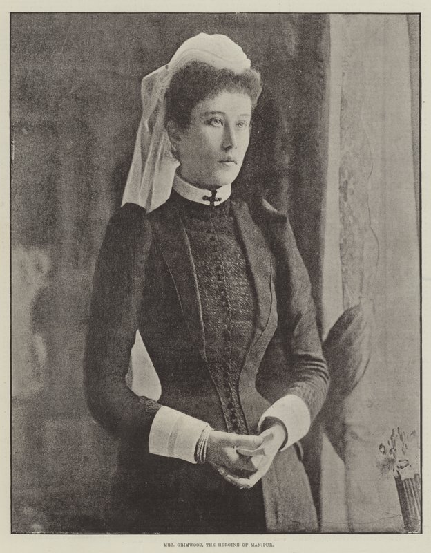 Mrs. Grimwood, Manipur hősnője alkotó: English Photographer