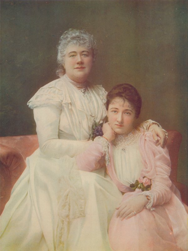 Mrs. Lewis és Miss Mabel Terry-Lewis alkotó: English Photographer