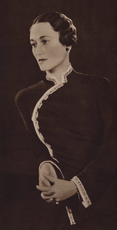 Mrs Simpson, Windsor leendő hercegnője (f/w fotó) alkotó: English Photographer
