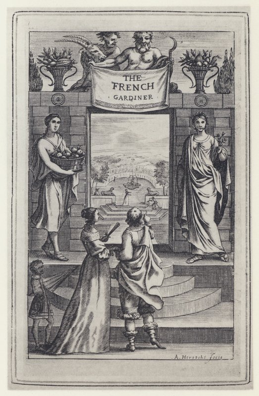 N de Bonnefons, The French Gardiner, Tr J Evelyn, J Crooke 1658 (f/w fotó) alkotó: English Photographer