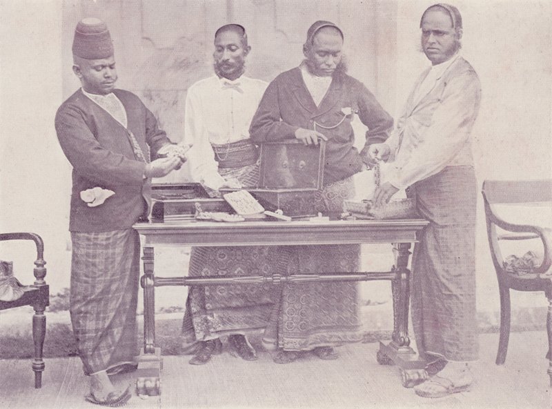 Native Pedlars, Galle, Ceylon alkotó: English Photographer
