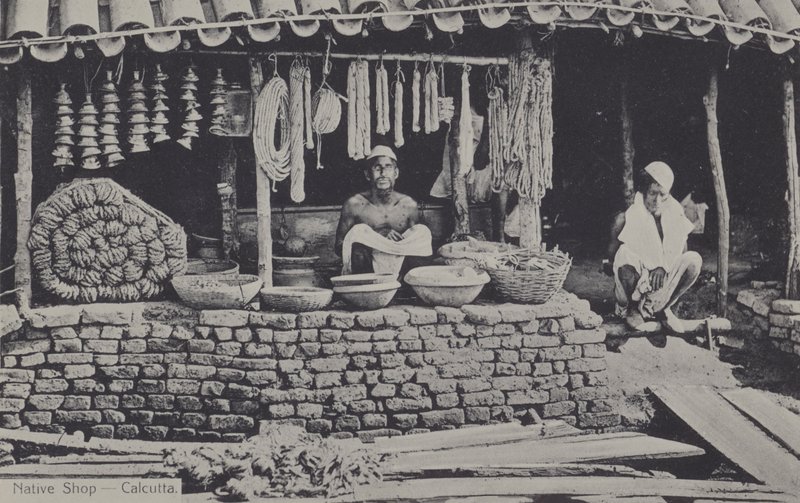 Natív bolt, Kalkutta, India (f/w fotó) alkotó: English Photographer