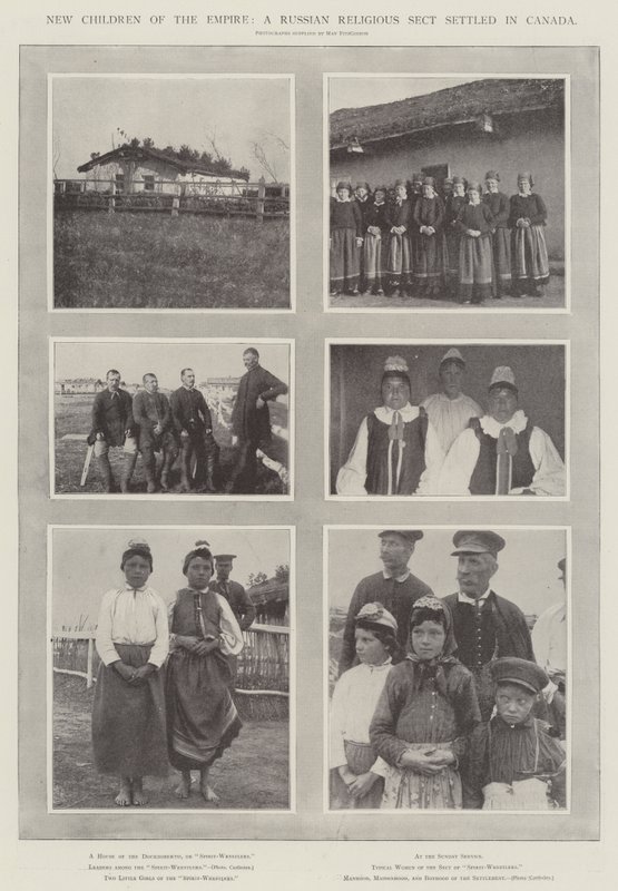 A Birodalom új gyermekei, egy orosz vallási szekta Kanadában telepedett le alkotó: English Photographer