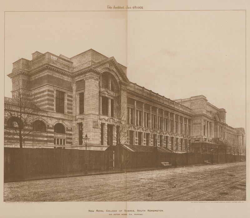 New Royal College of Science, South Kensington alkotó: English Photographer