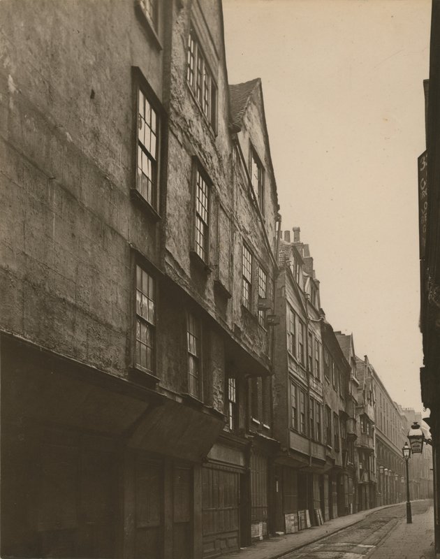 Régi házak a londoni Wych Streeten alkotó: English Photographer