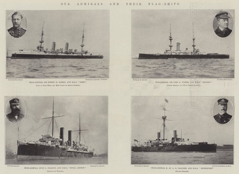 Admirálisaink és zászlóshajóik alkotó: English Photographer