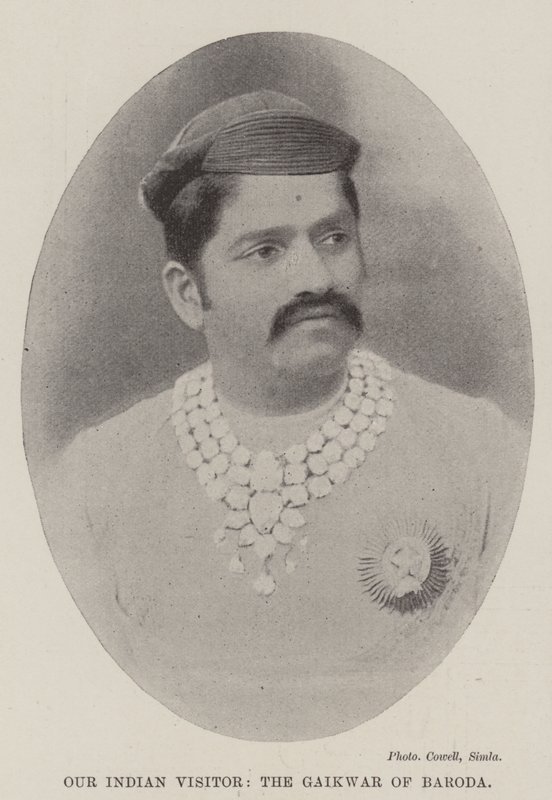 Indiai látogatónk, a barodai Gaikwar alkotó: English Photographer