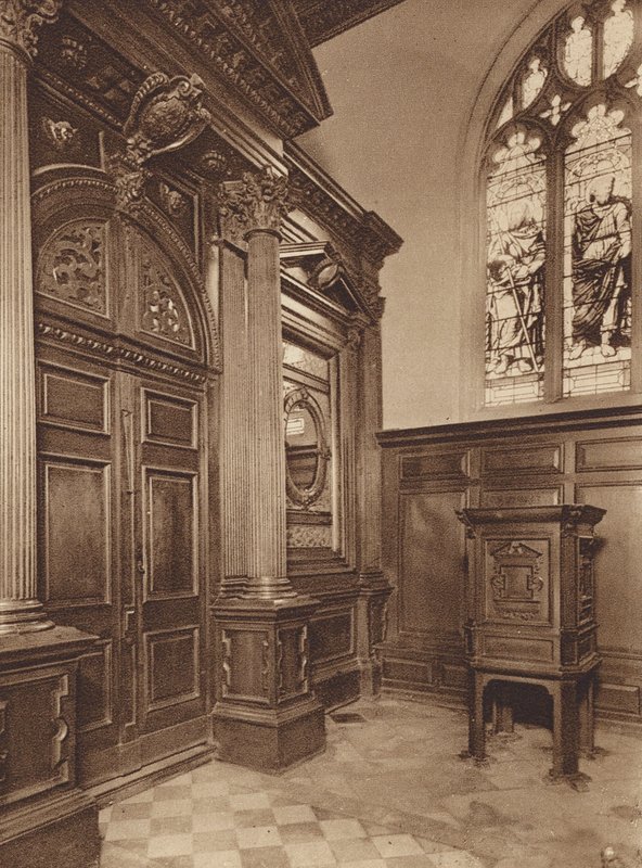 Oxford: Lincoln College, The Chapel Screen alkotó: English Photographer
