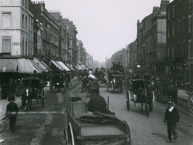 Oxford Street, London, kelet felé néz alkotó: English Photographer